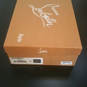 Christan Louboutin shoe box and 1 set of dust bags